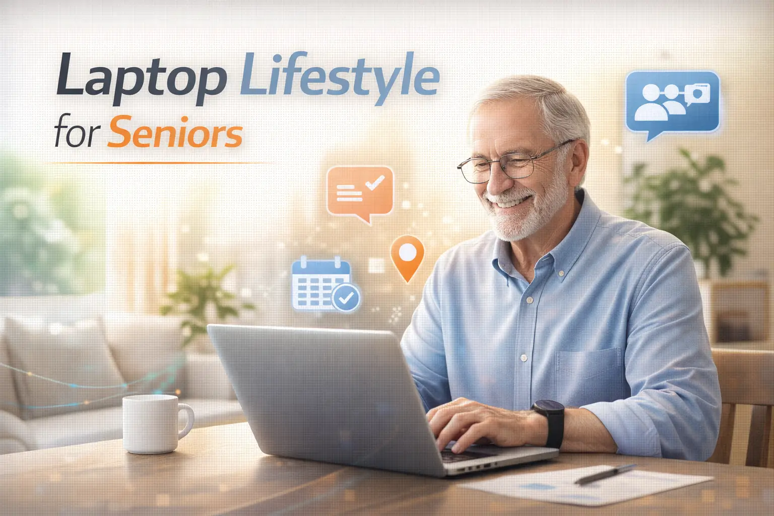 Laptop Lifestyle for Seniors